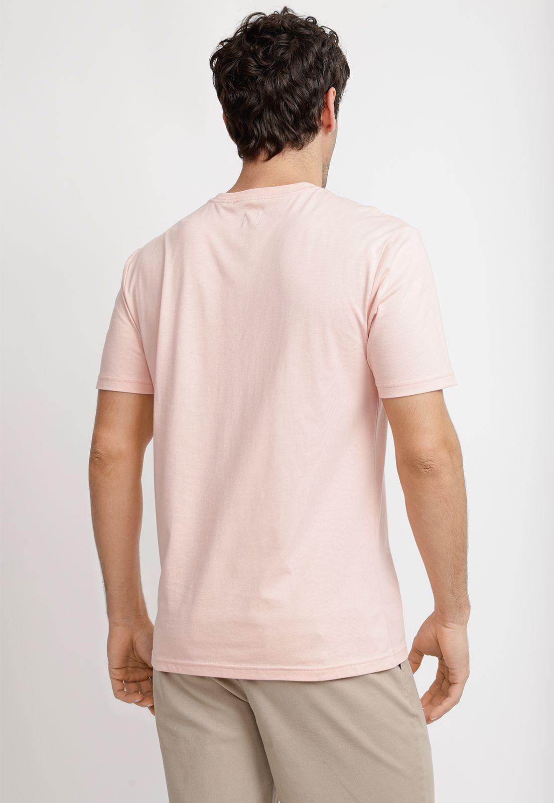 Polera Cuello C Algodón Pima Marcus Coral-1