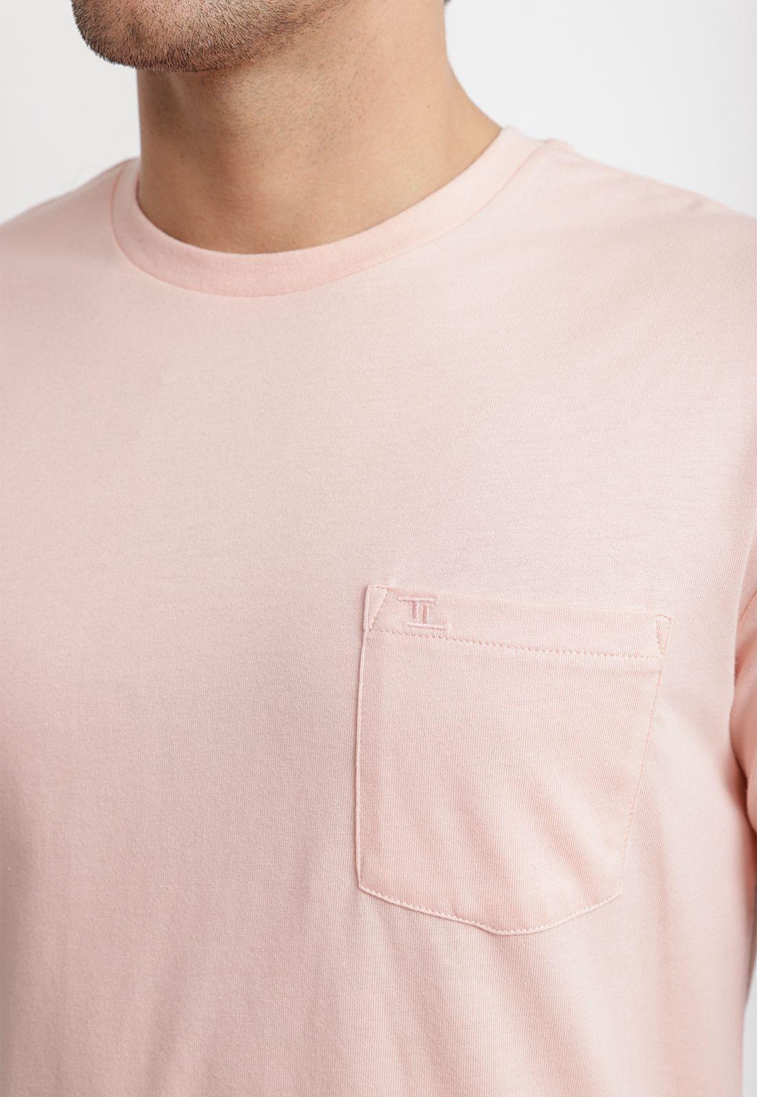 Polera Cuello C Algodón Pima Marcus Coral-2