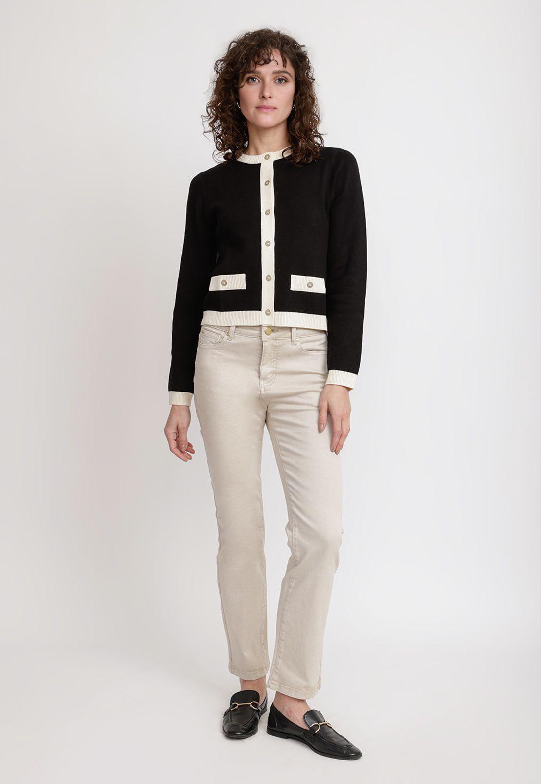 Tejido Negro Melbourne Mujer-3