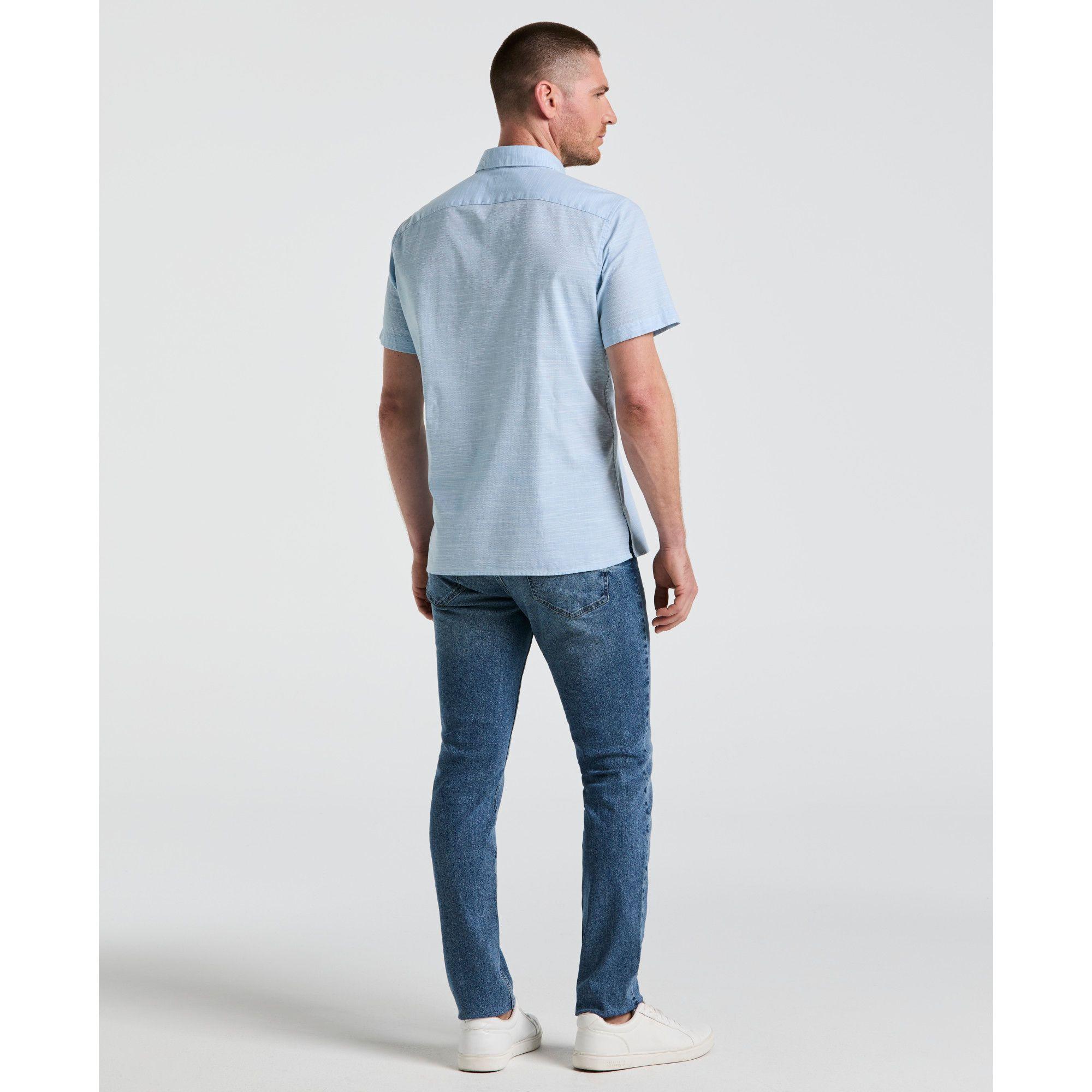 Jeans Hombre Slim Fit Azul Medio PDBSF009-1