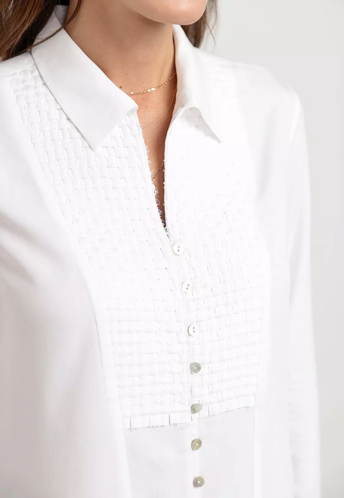 Blusa Mujer Amatista Viscosa Blanco-2
