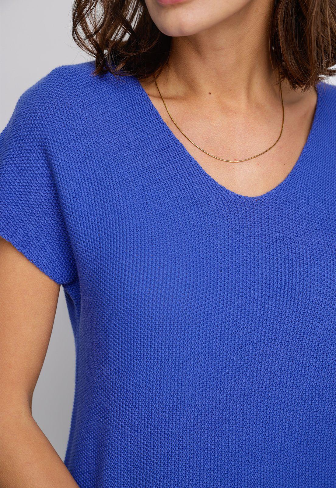 Polera De Mujer Azafrán Azul-2