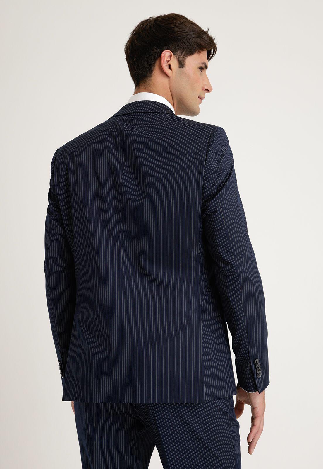 Chaqueta Hombre Traje Suit Separates Washable Navy-1