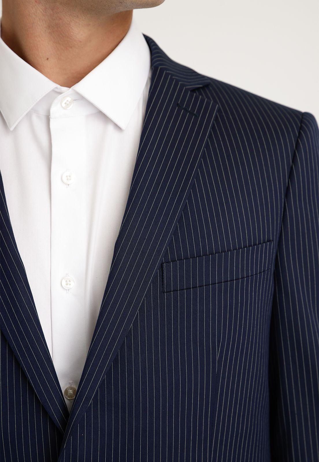 Chaqueta Hombre Traje Suit Separates Washable Navy-2