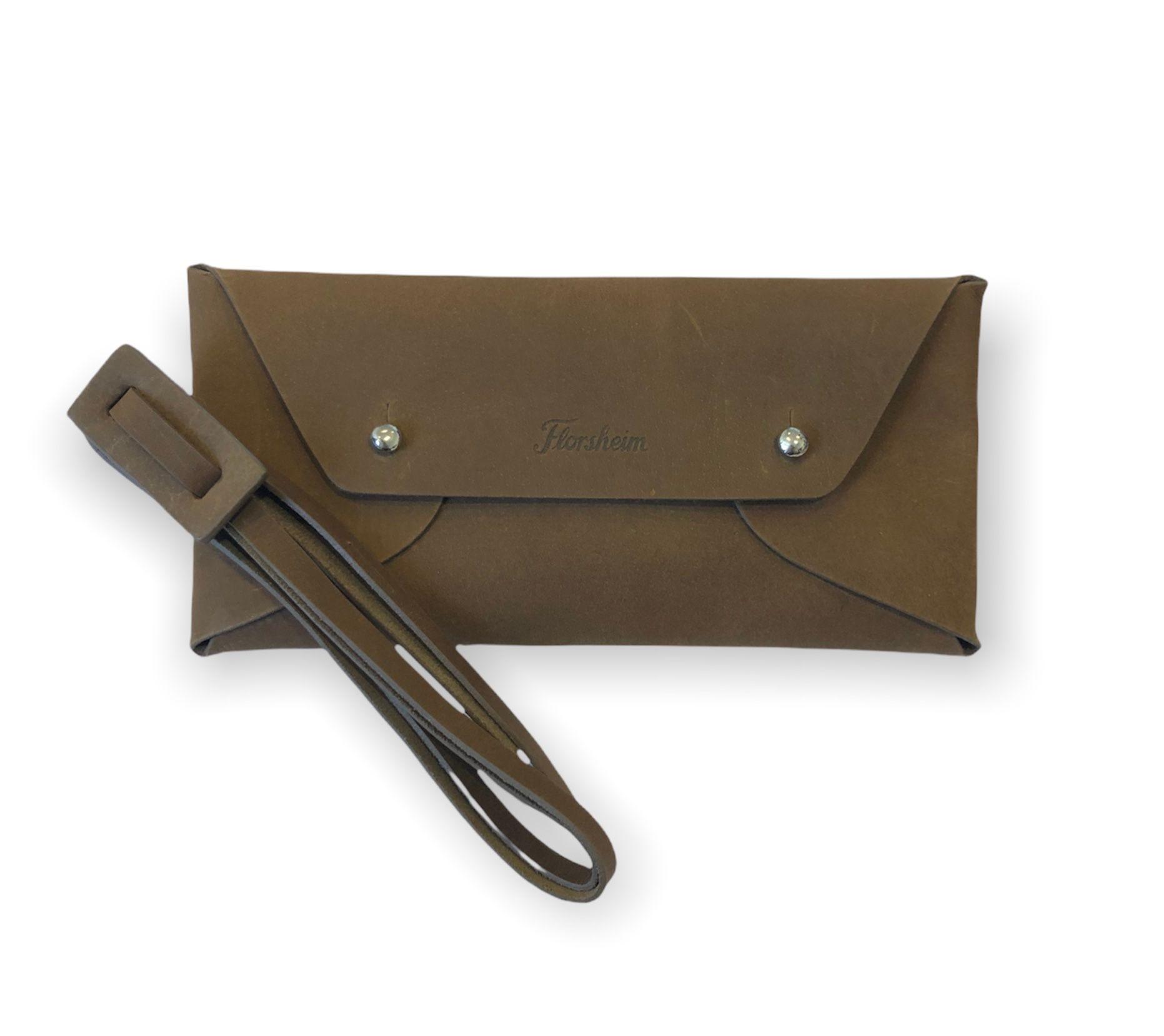 Estuche De Cuero Café-0