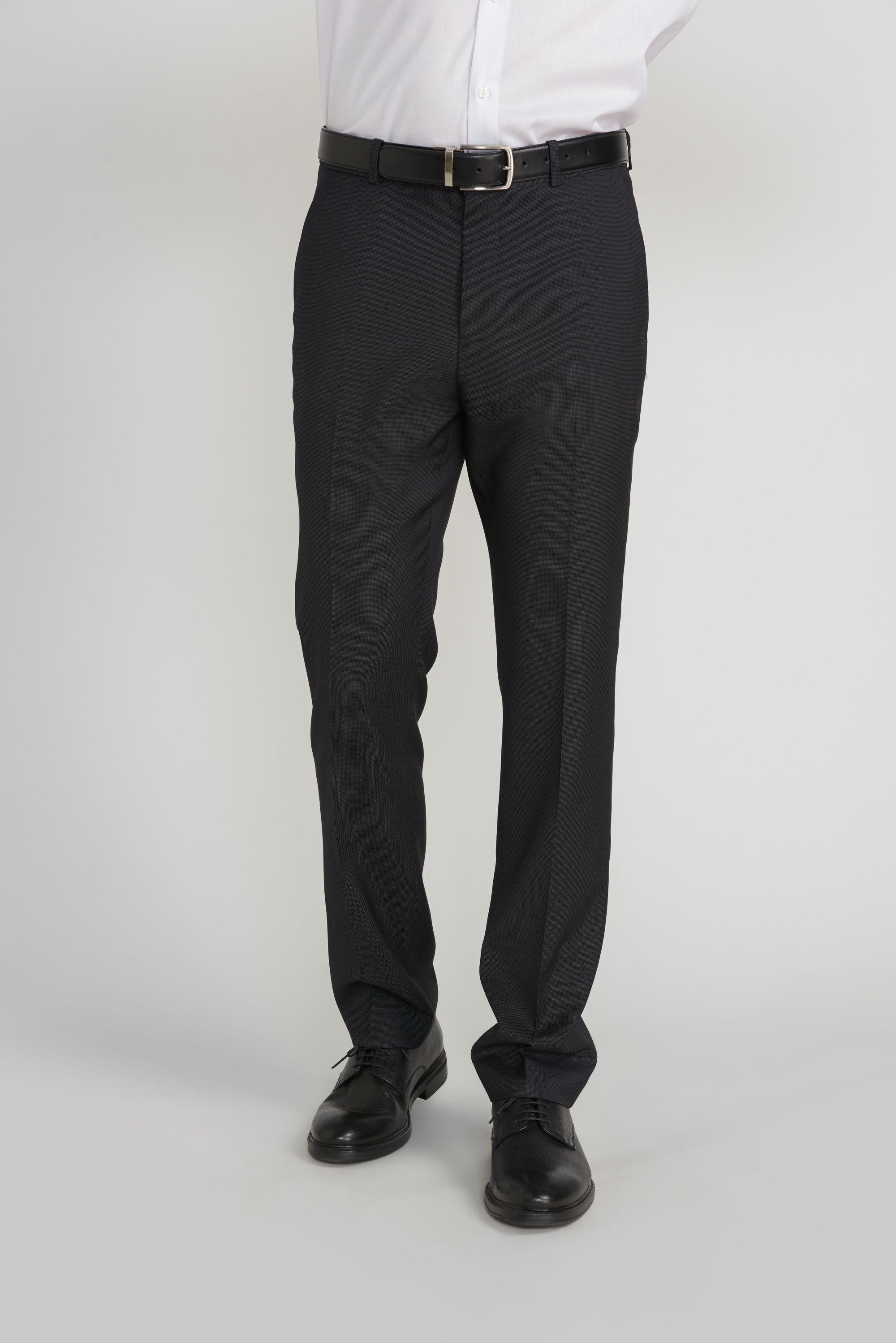 Pantalón Formal Microdiseño Negro-0