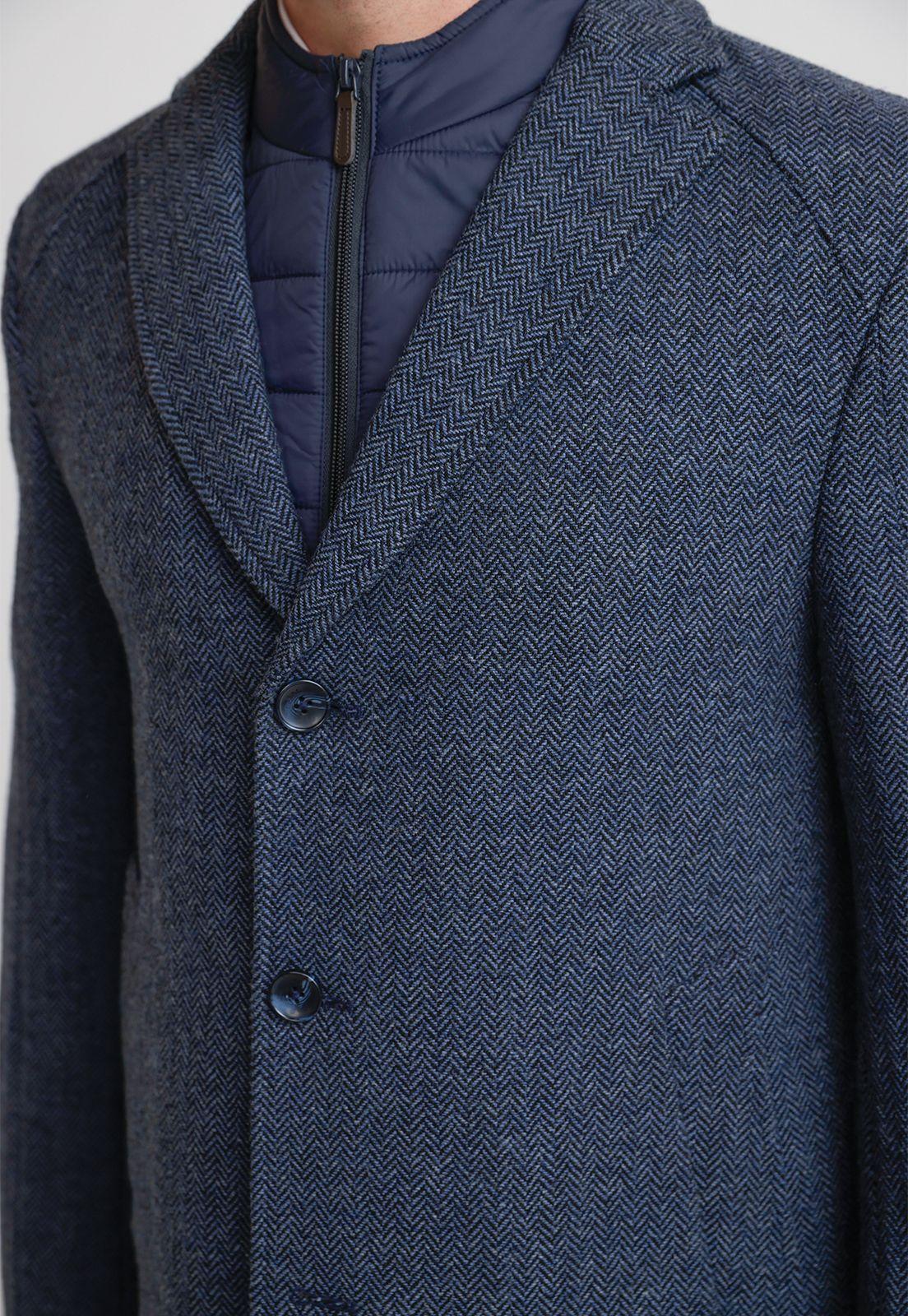 Abrigo Formal Hombre Classic Azul Marino-2