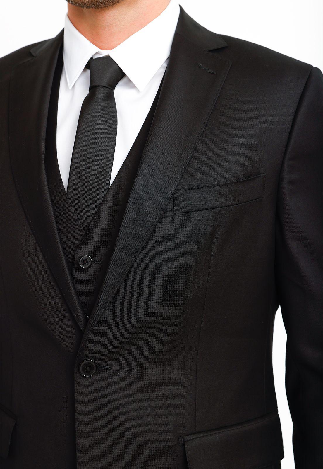 Chaqueta The Willow Slim Suit Sep Negro-2