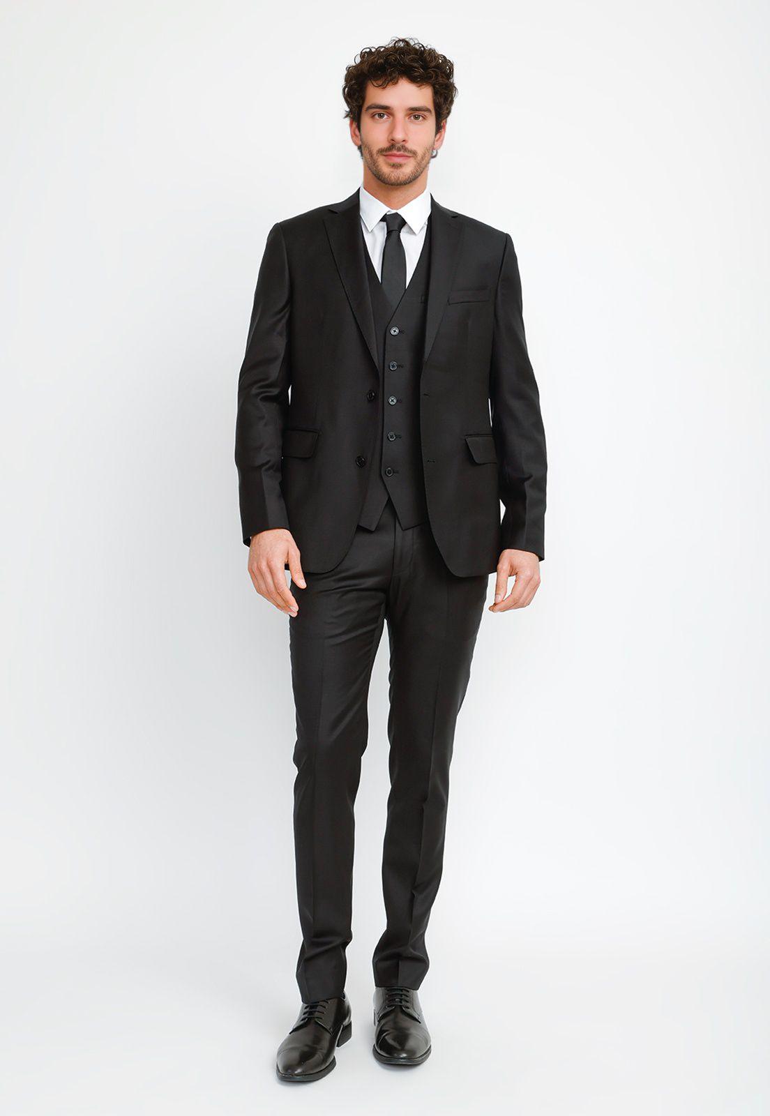 Chaqueta The Willow Slim Suit Sep Negro-3
