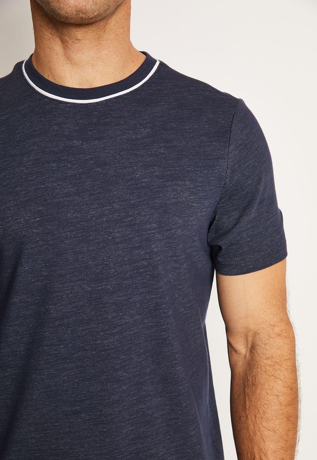 Polera Hombre Algodón Slub-2