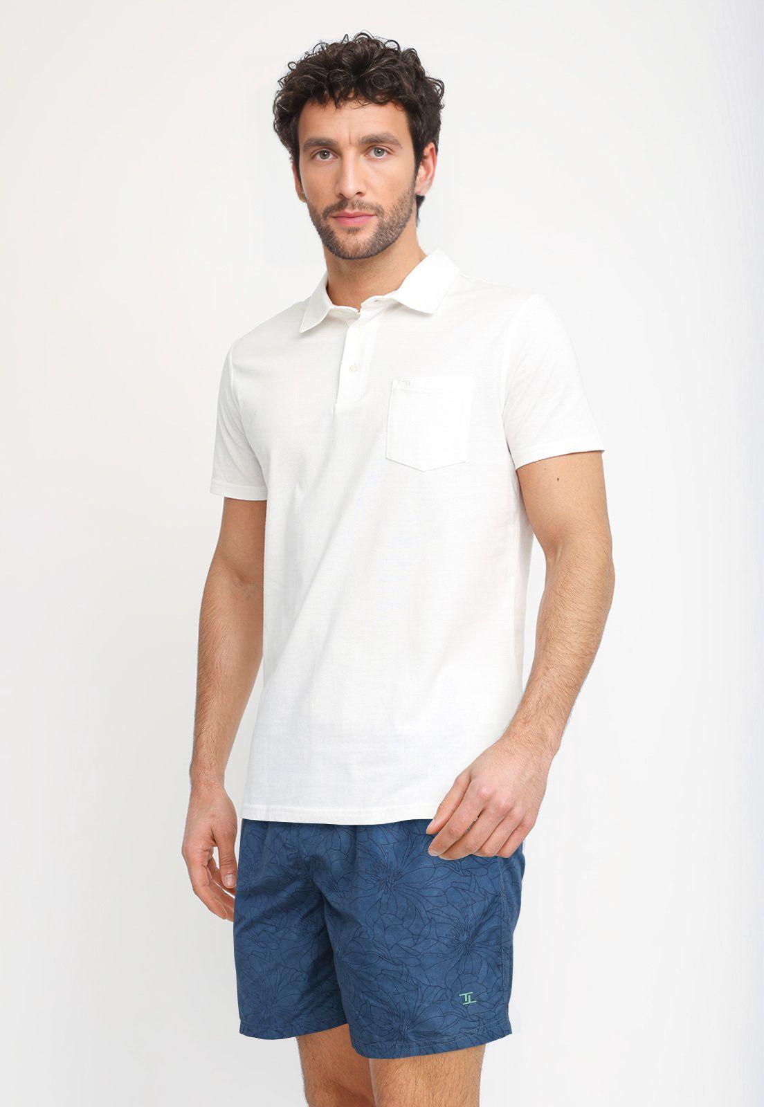 Traje De Baño Estampado Juma Azul Marino-3