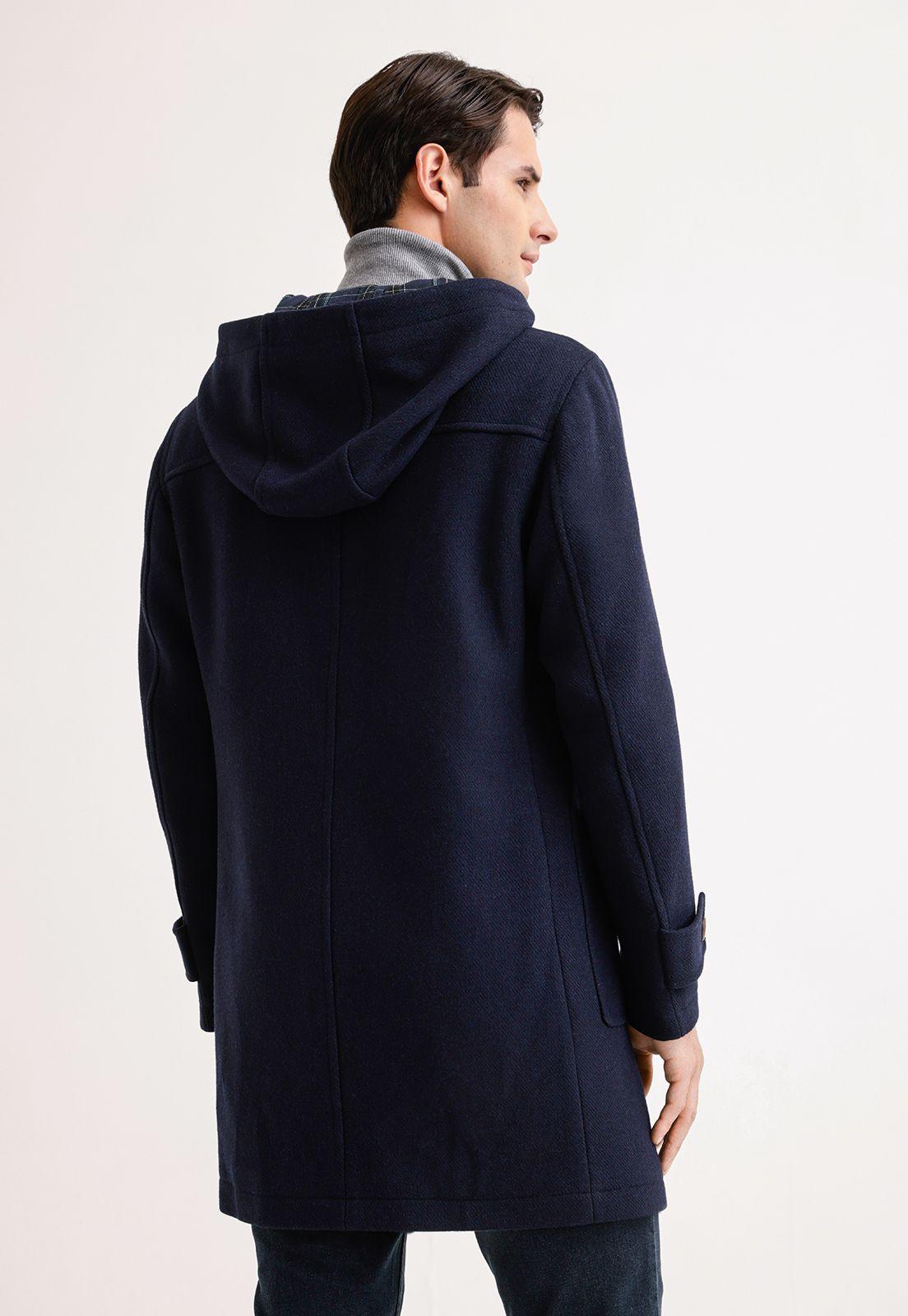 Montgomery Hombre Liso Lana Navy-1