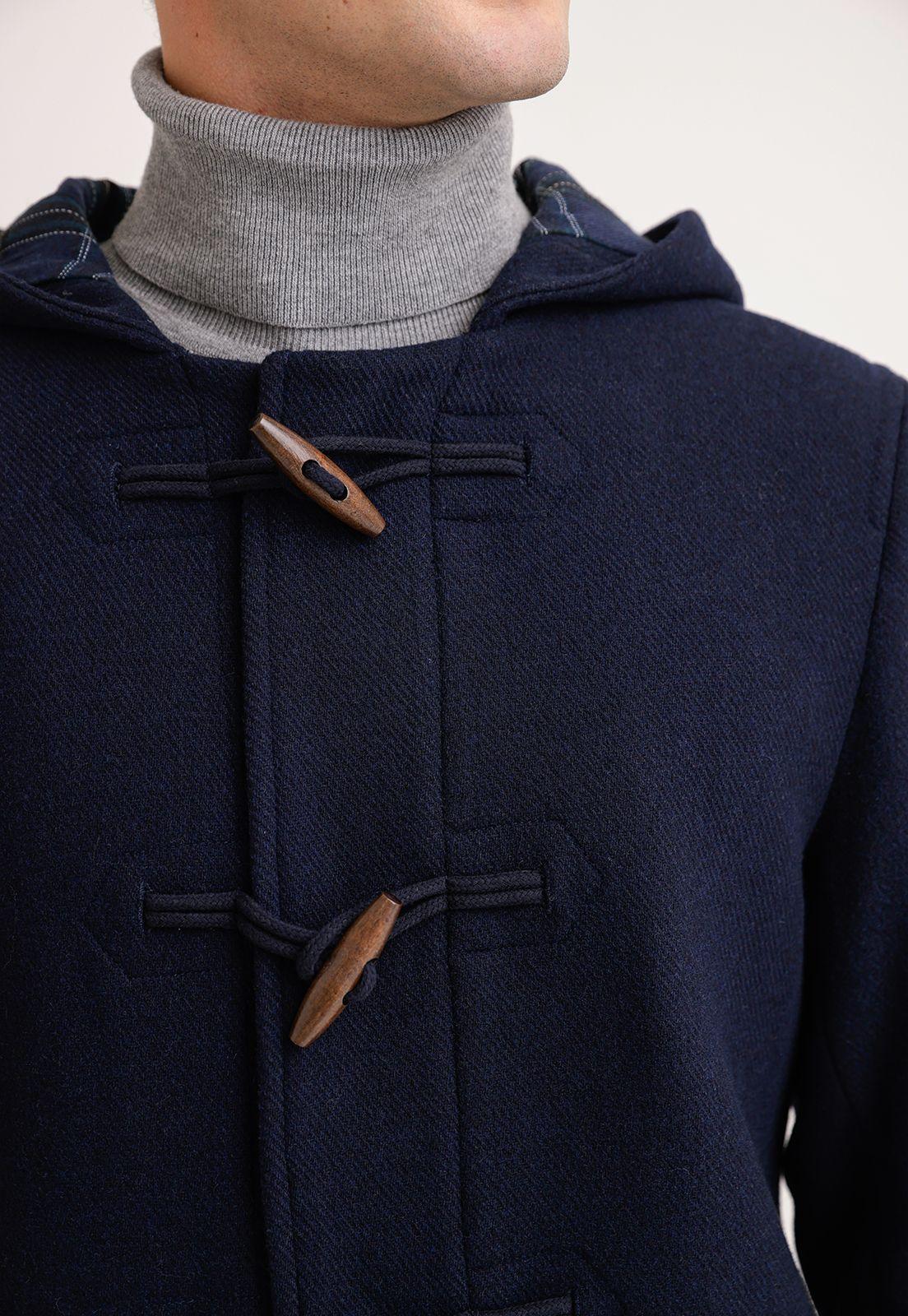 Montgomery Hombre Liso Lana Navy-2