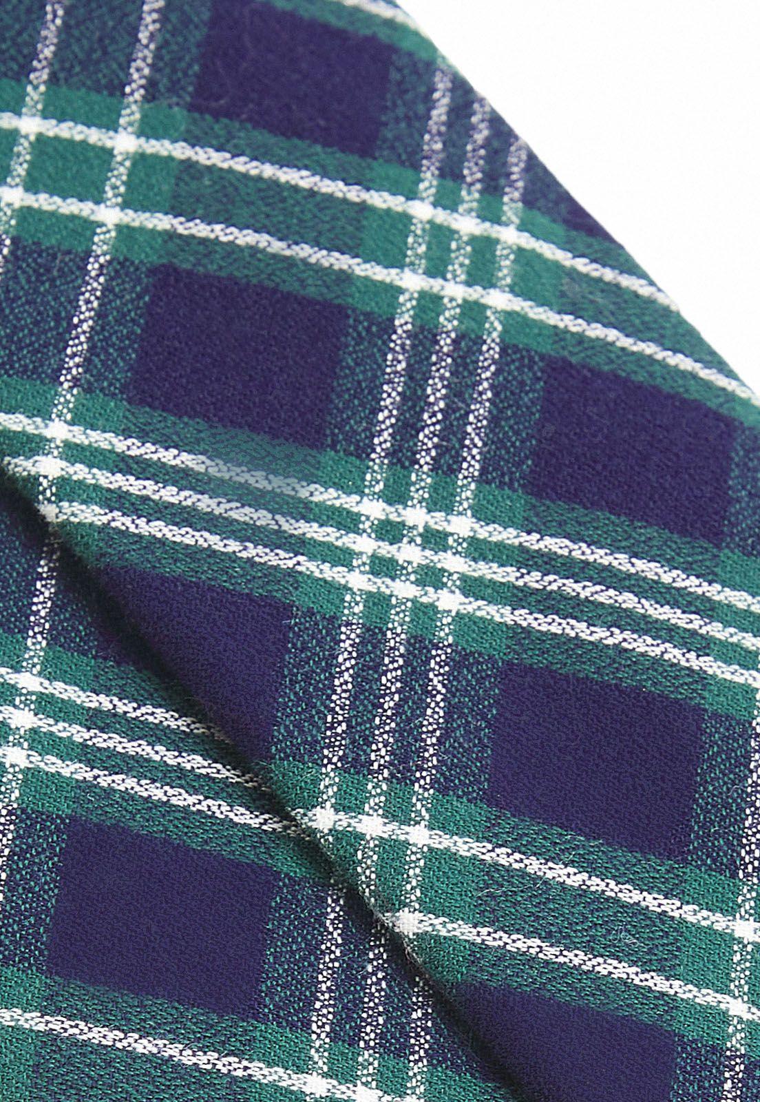 Corbata De Hombre Cuadros Navy-3