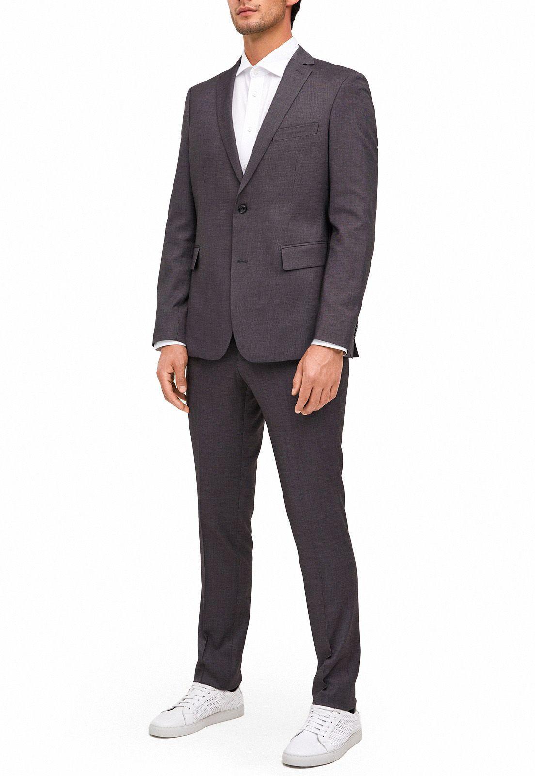 Pantalón Suit Sep Washable Gris Oscuro-3