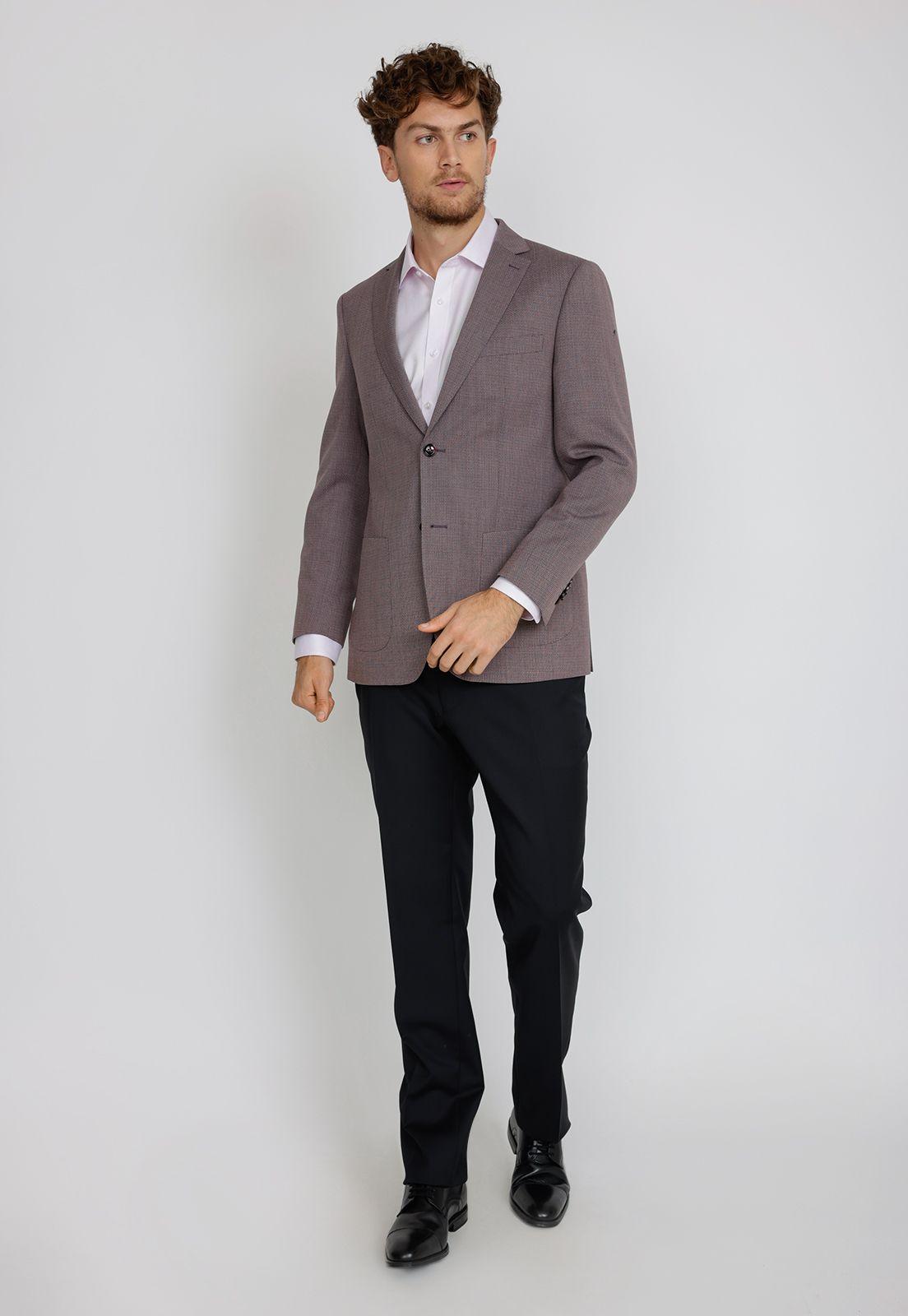 Chaqueta Formal Hombre Slim Fit Executive   Rosa Biontech (Repelente al Agua)-3