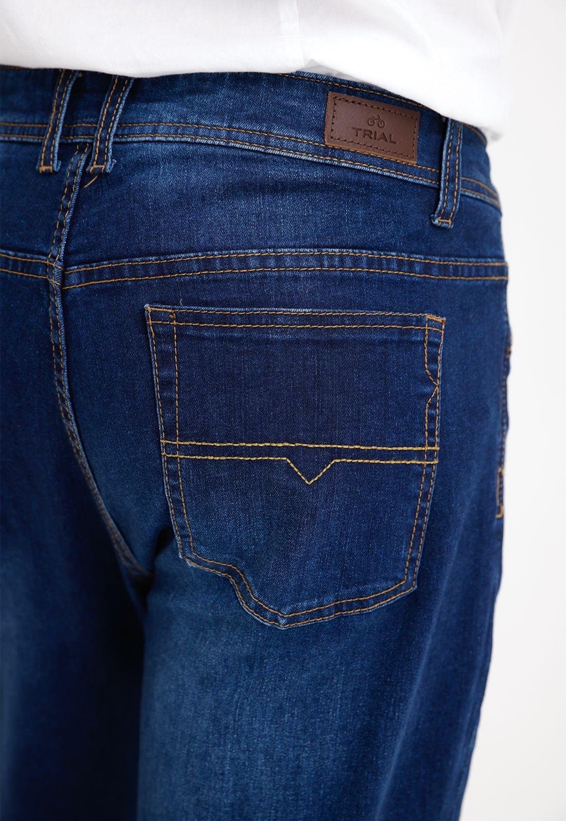 Jeans hombre Slim Fit Metropoli Algodón Azul medio-2