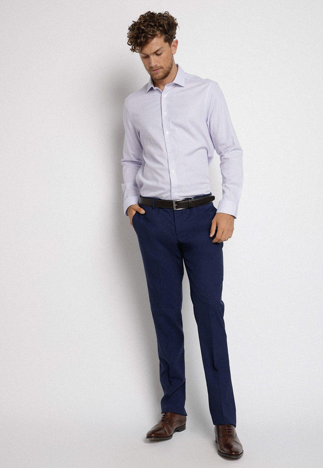 Camisa Formal Dynamic Lila-3