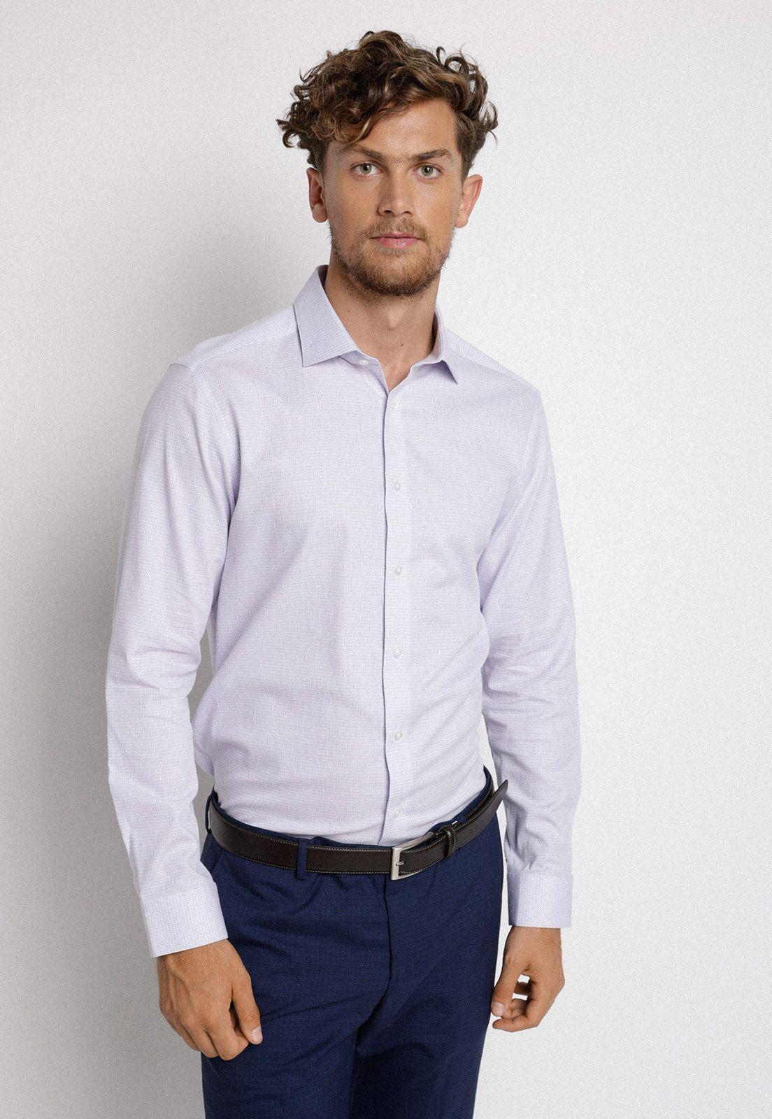 Camisa Formal Dynamic Lila-0