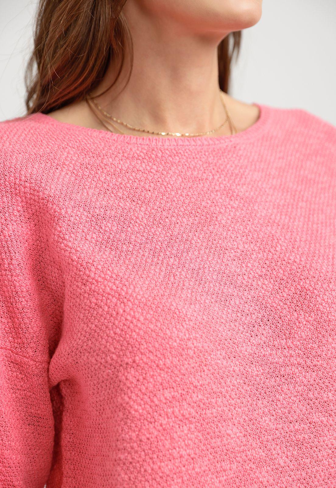 Sweater Mujer Cameron Algodón Coral-2
