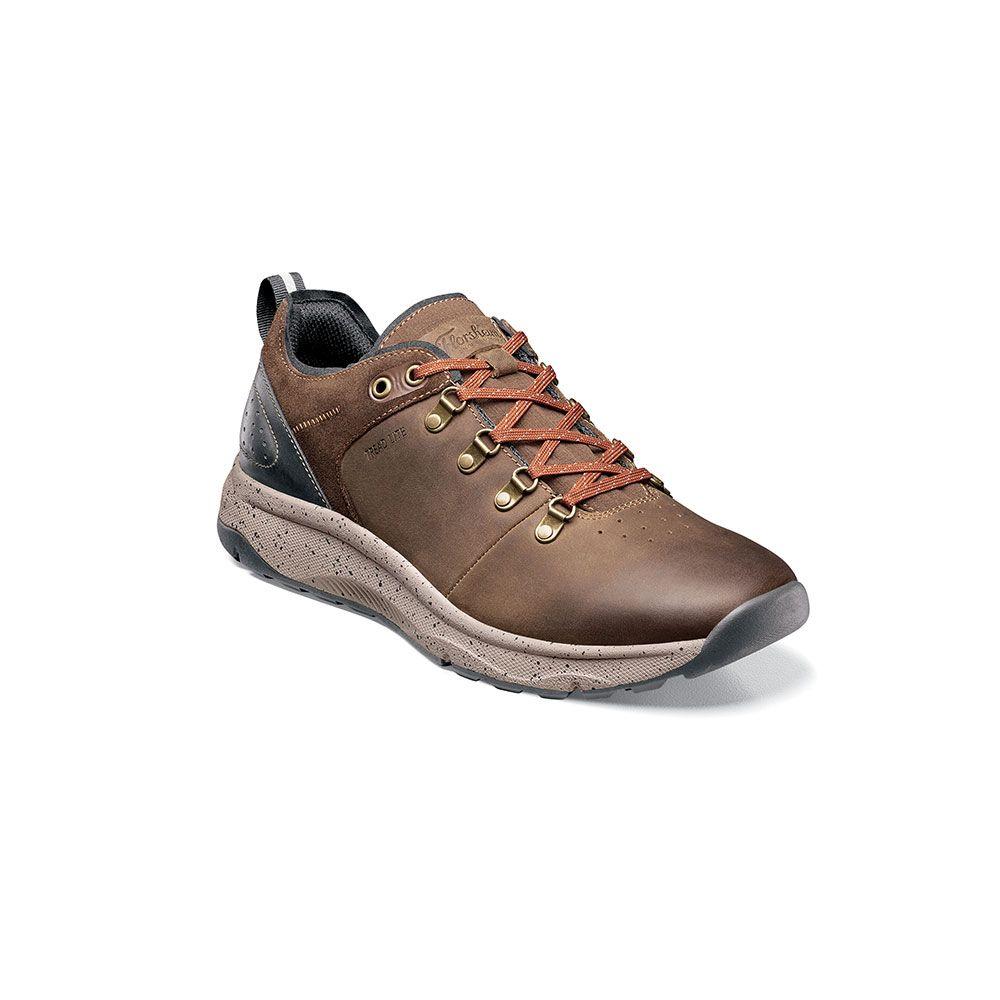 Zapatillas Tread Lite Plain Toe Lace Up Café-0
