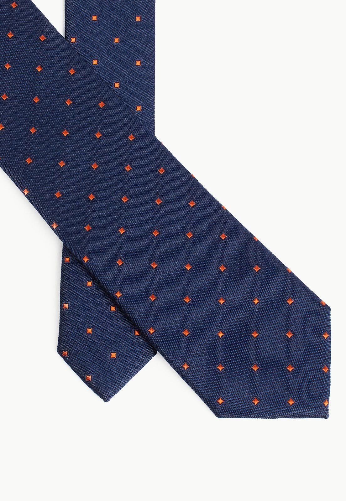 Corbata fantasía navy-1