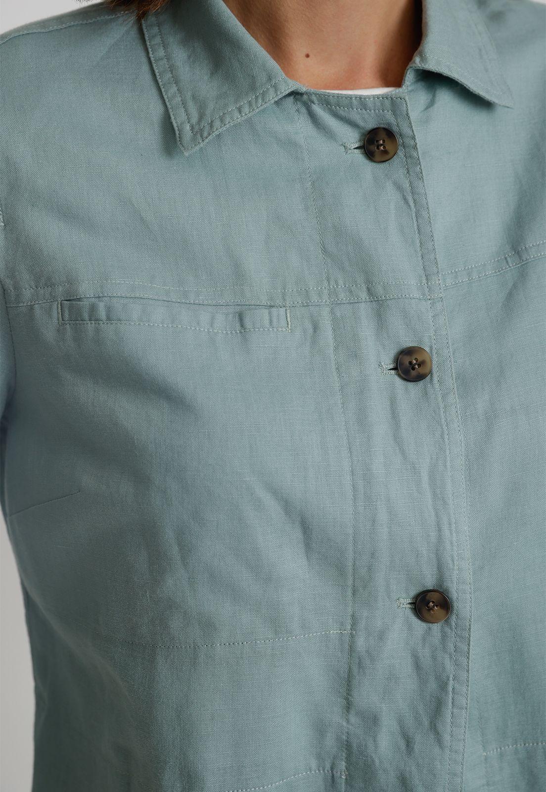 Sobrecamisa De Mujer Astazú Menta-2