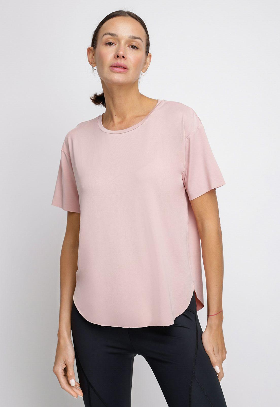 Polera De Mujer Palau Rosado-0