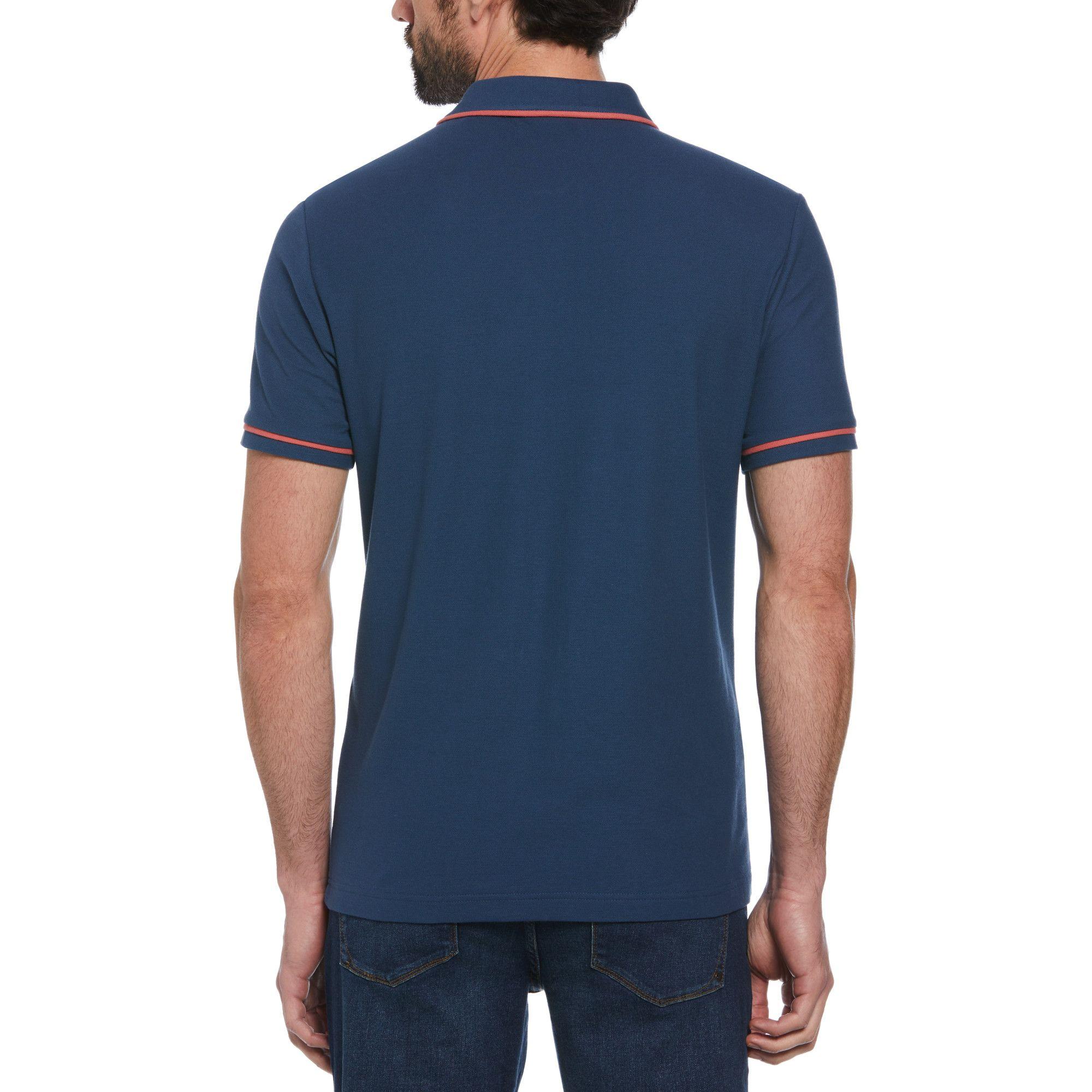 Polera Polo De Hombre The Earl Azul-1