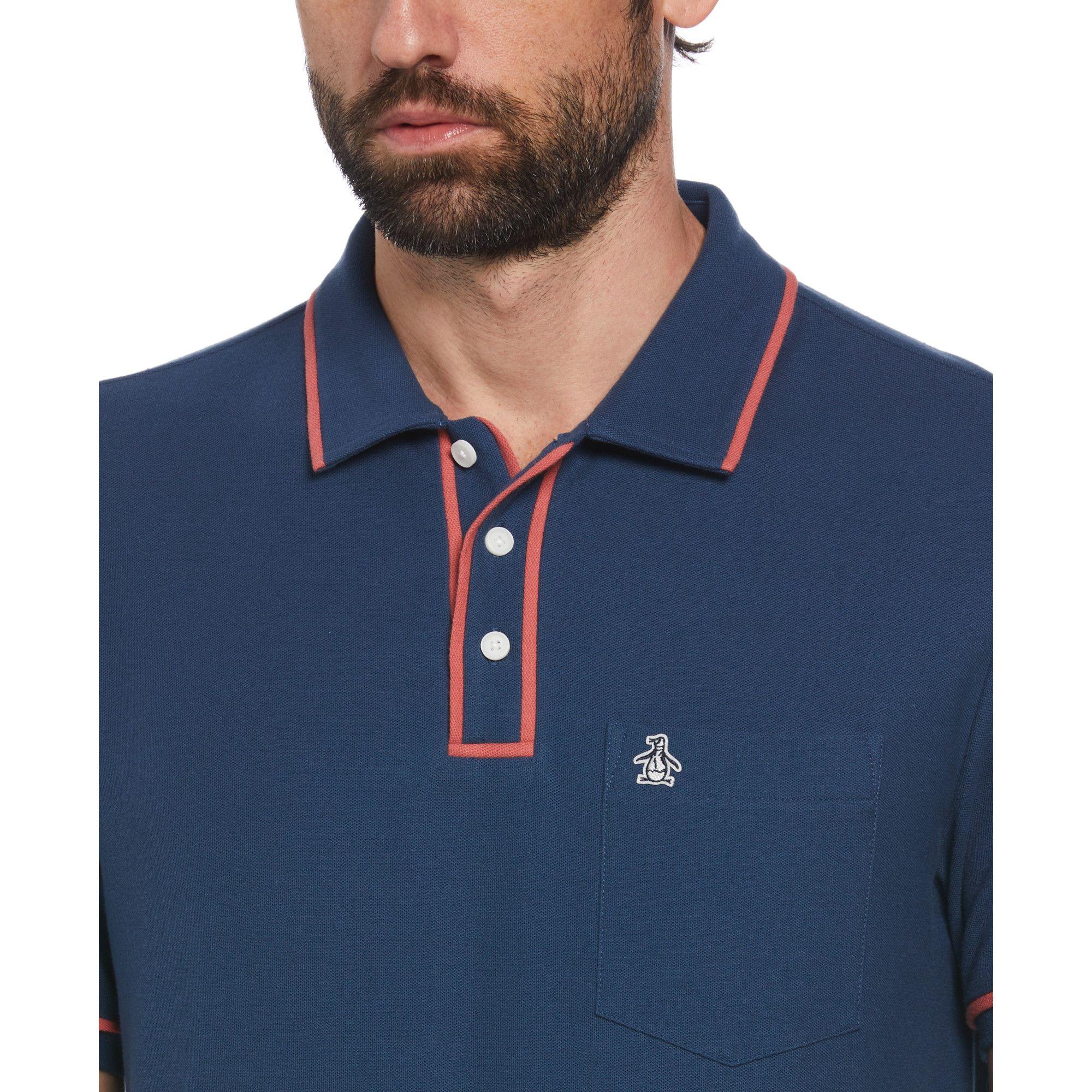 Polera Polo De Hombre The Earl Azul-2