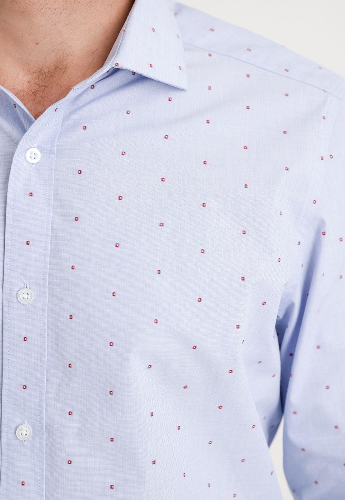 Camisa formal hombre executive celeste-2