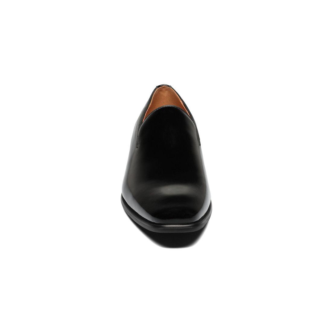 Mocasines Formal Postino Plain Toe Slip Negro-1
