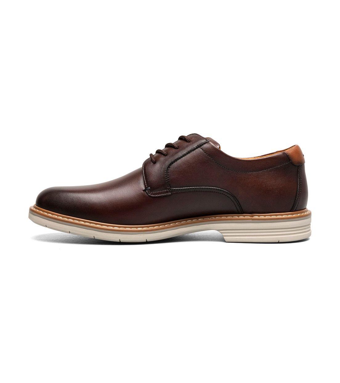 Zapatos Casual Norwalk Plain Oxford Café-4