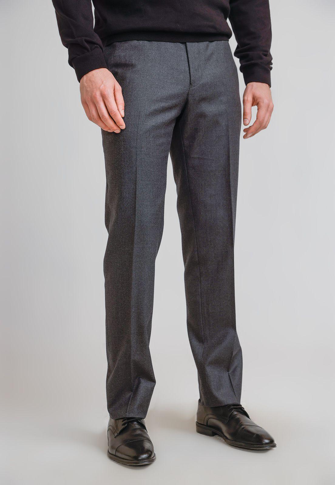Pantalón Hombre Formal Flannel Marengo-0