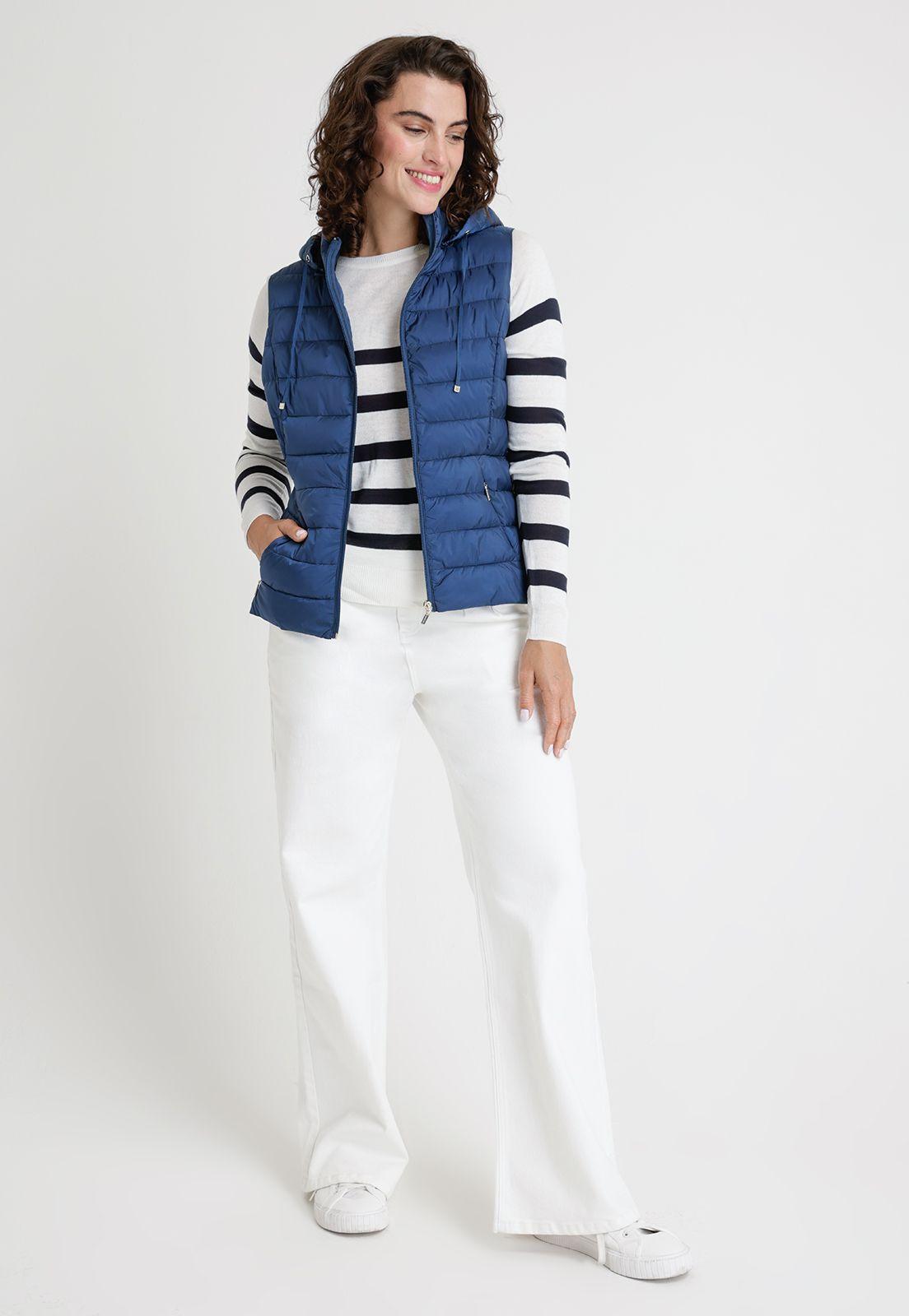 Parka De Mujer Modelo Serena Color Indigo-3