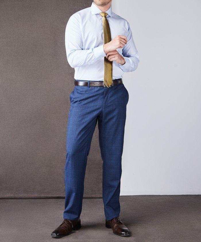 Camisa Travel- Non Iron Celeste-2