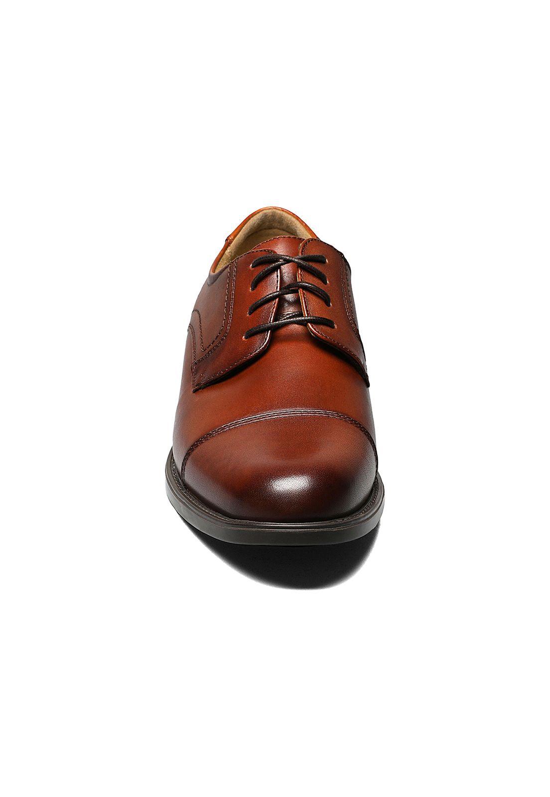 Zapatos Midtown Cap Toe Cognac-4
