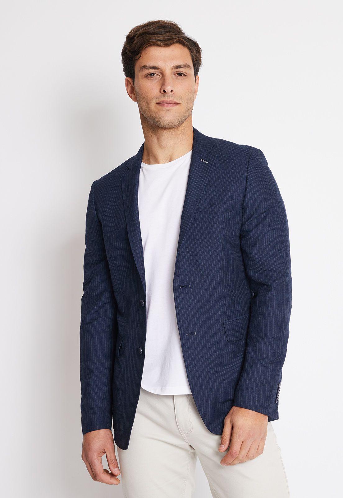 CHAQUETA HOMBRE LINO-0