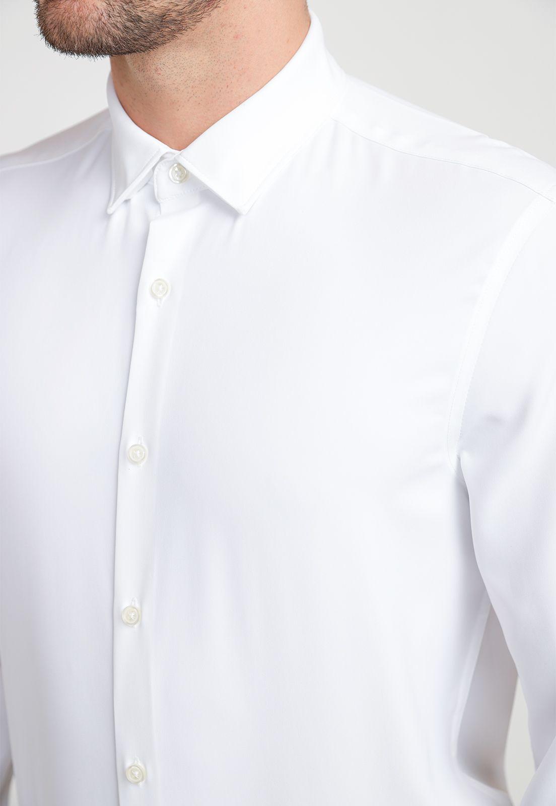 Camisa Hombre Total Stretch Blanco-2