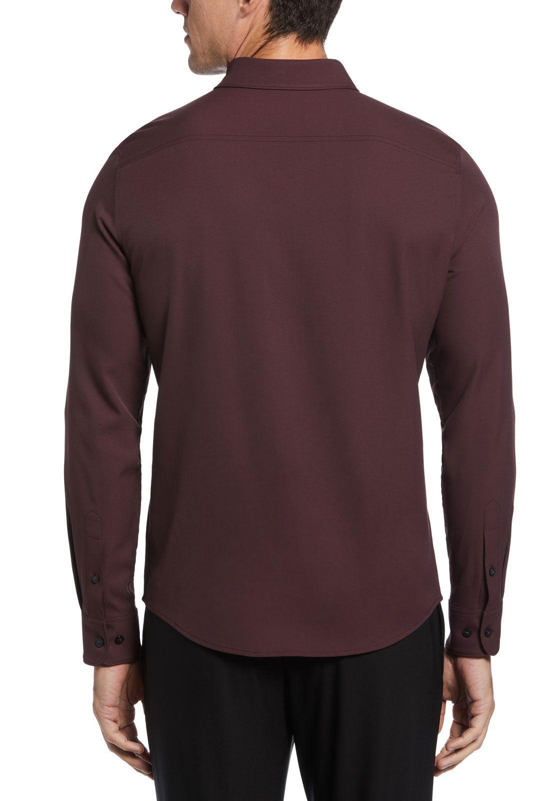 Camisa Casual Total Stretch Burdeo-1