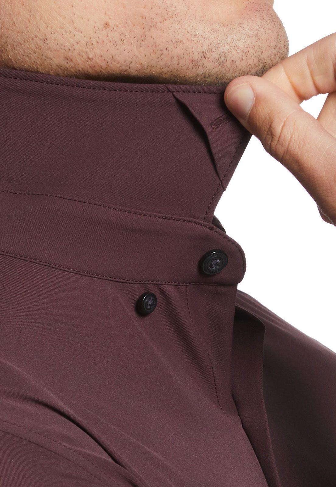 Camisa Casual Total Stretch Burdeo-2