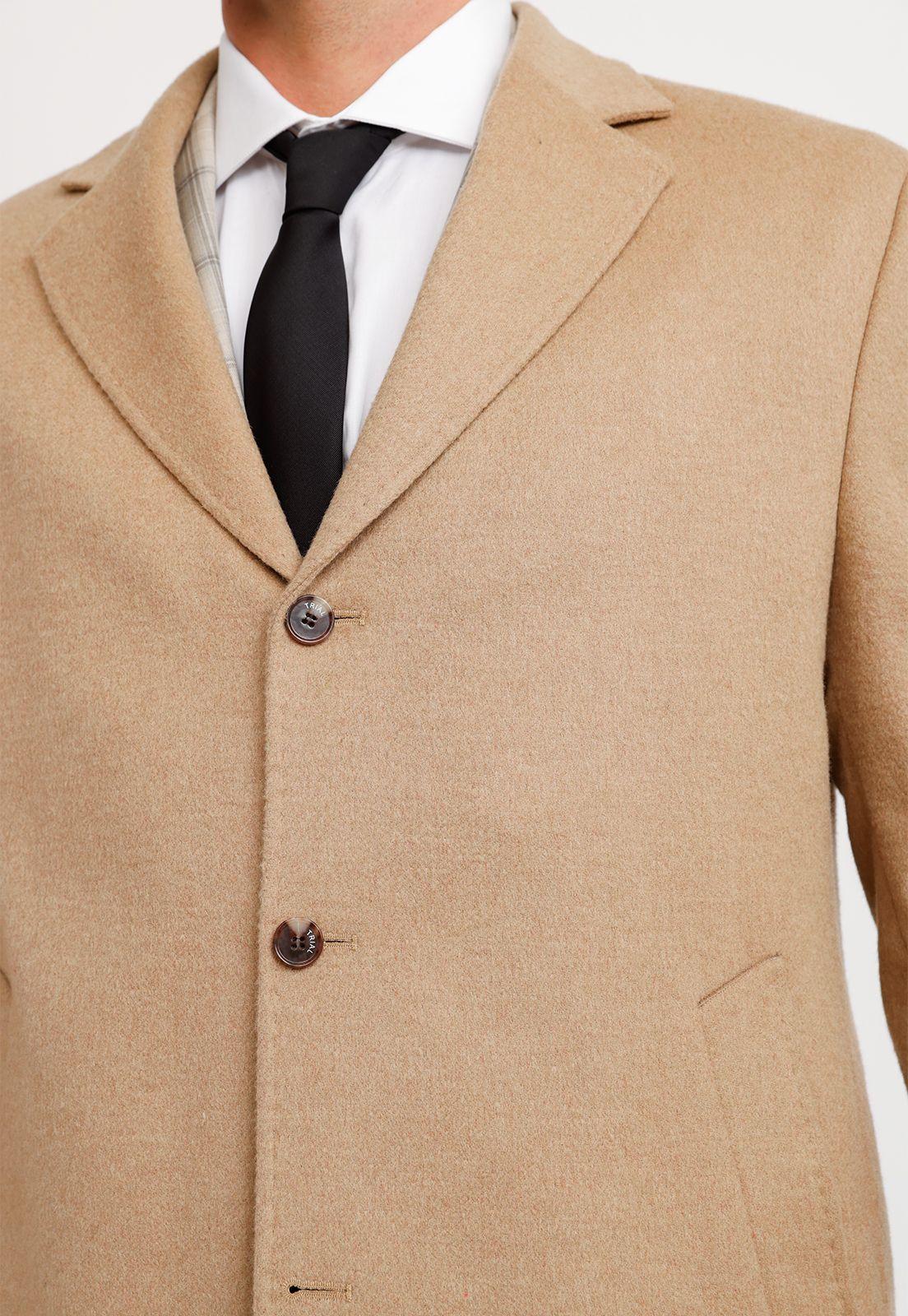 Abrigo Hombre Formal Vercelli Voyage Camel-2