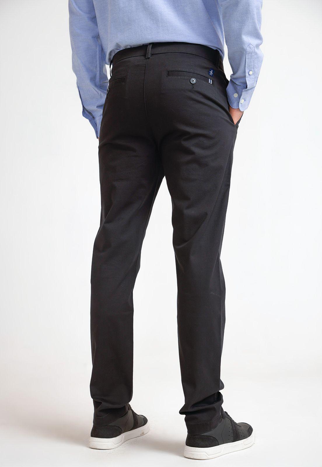 Pantalón De Hombre Negro-1