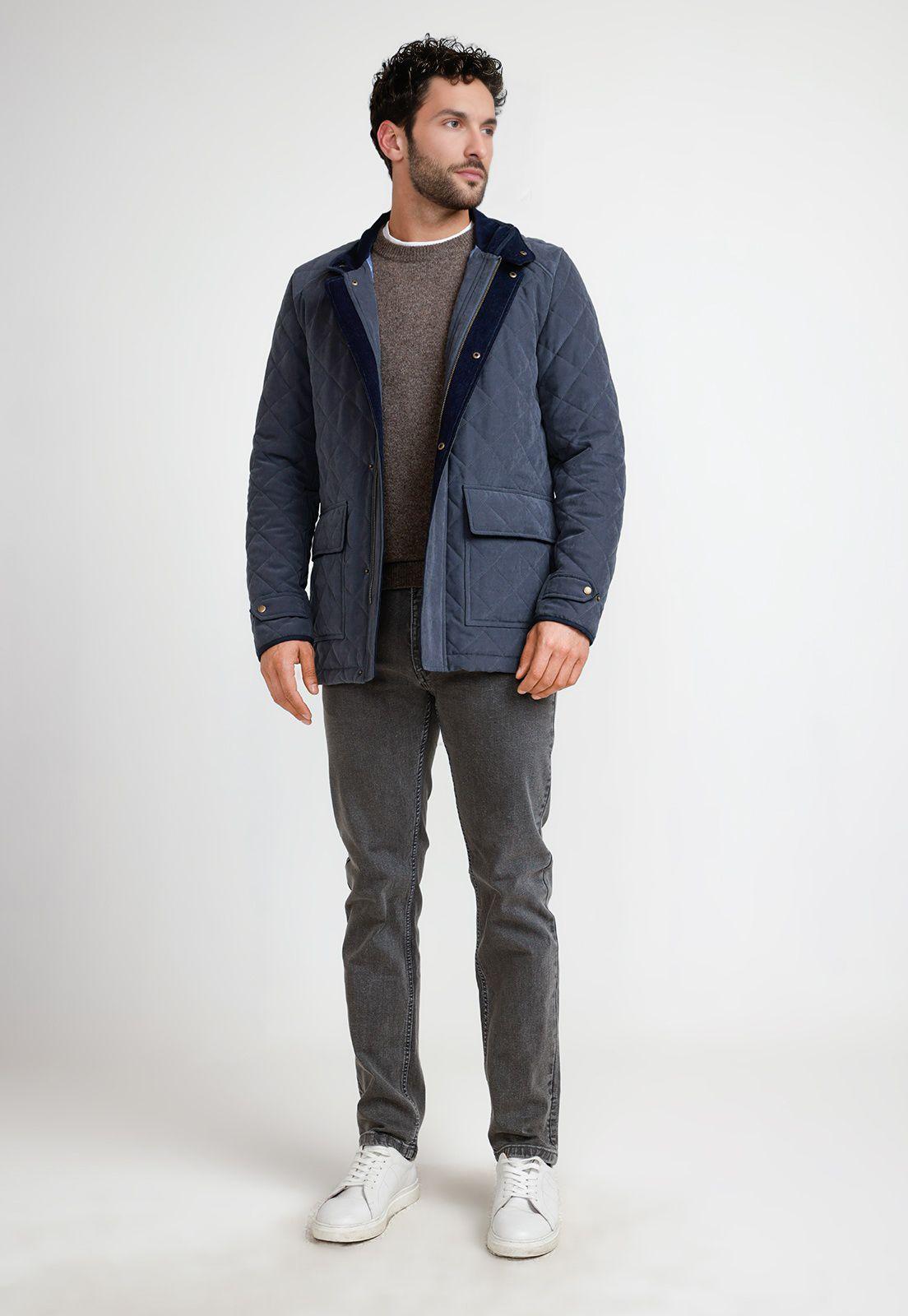 Chaqueta Sport Hombre Travis Azul Marino-3