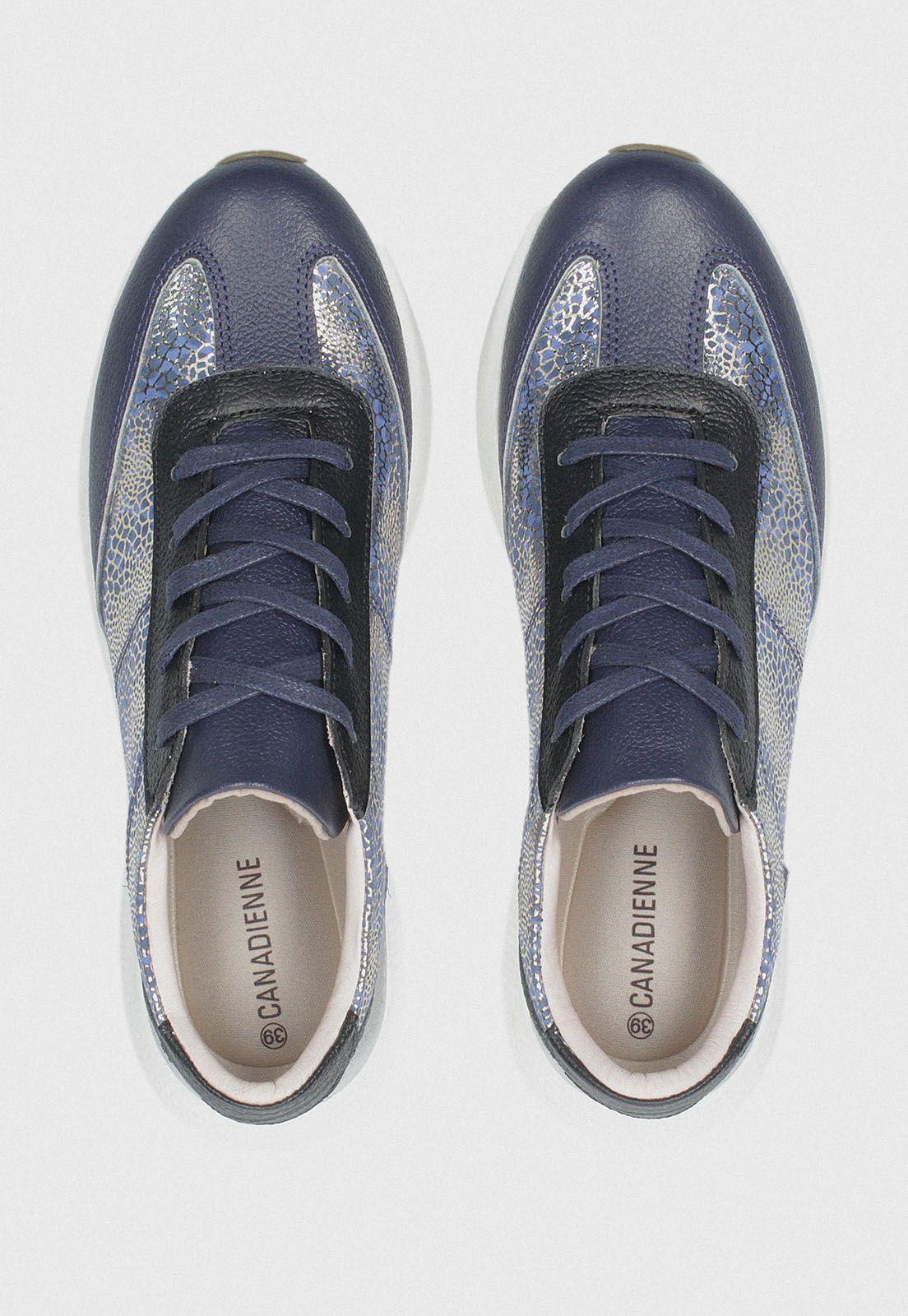 Zapatilla De Mujer Modelo Alb P 4003 Color Azul-1