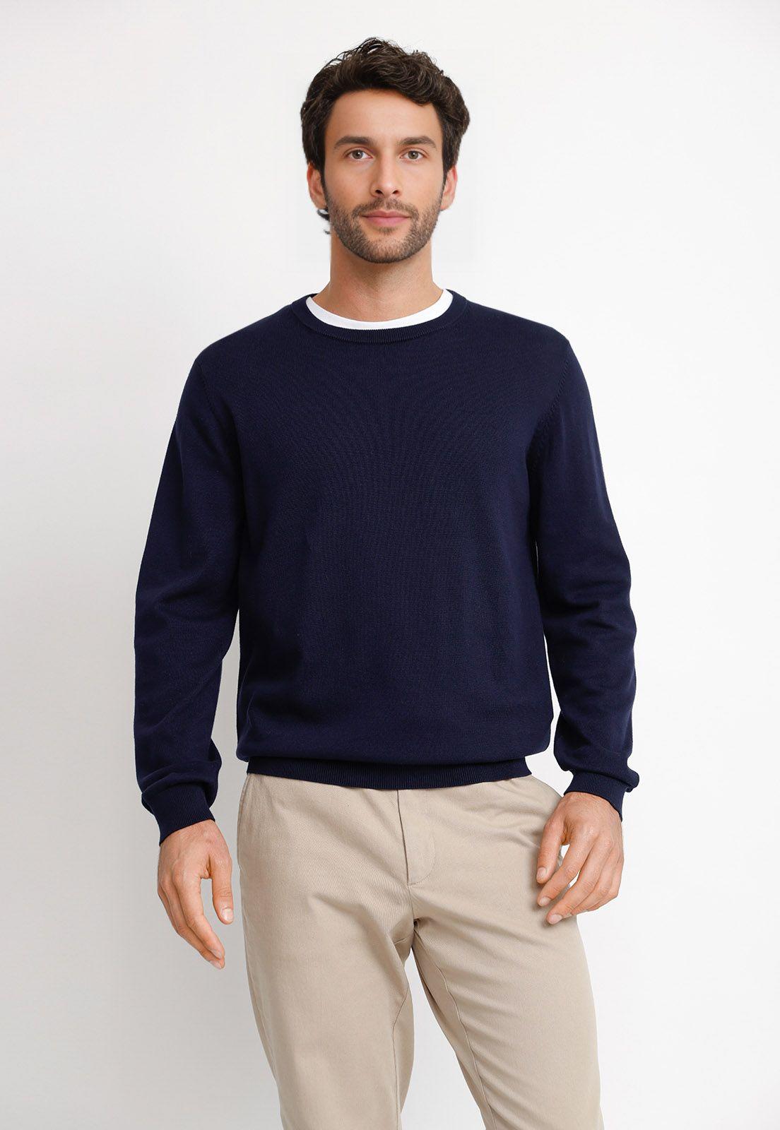 Tejido Hombre Phelps Azul Marino-0