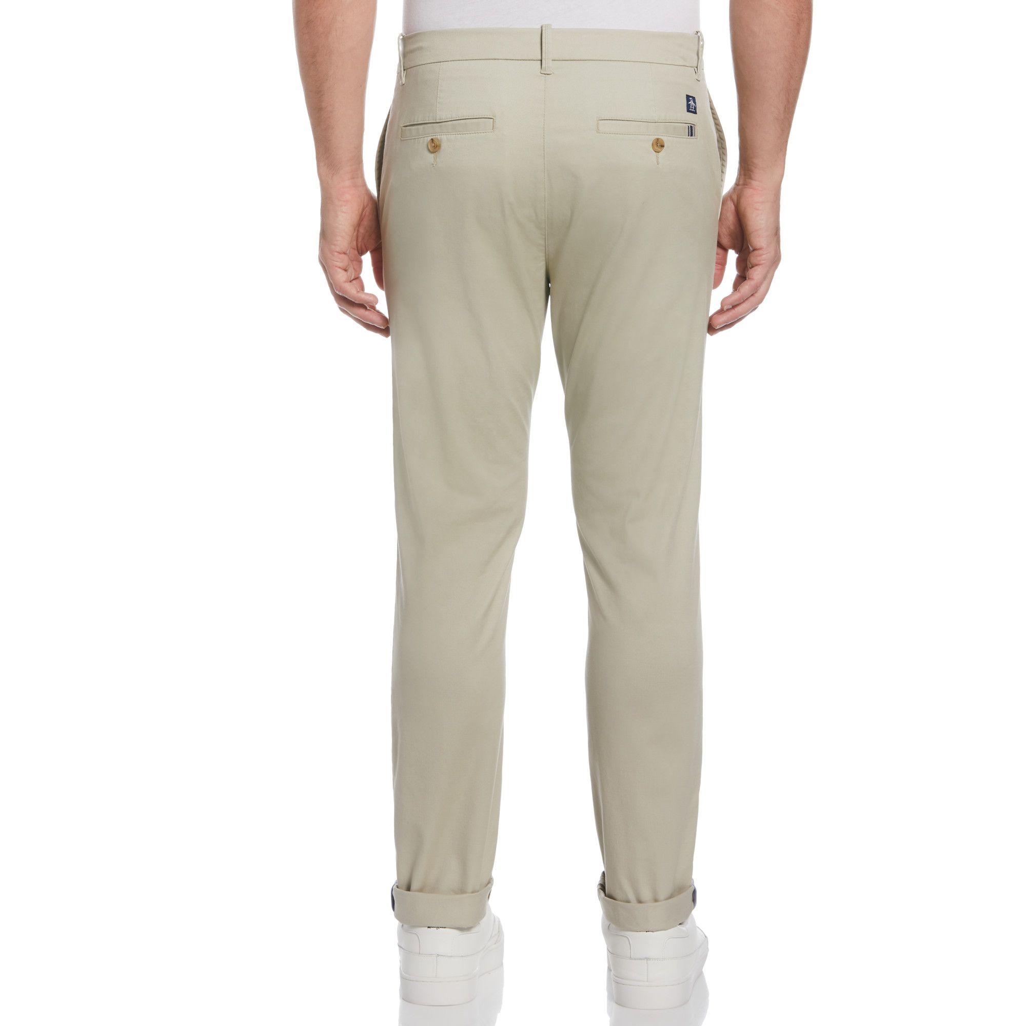 Pantalón De Hombre Beige-1