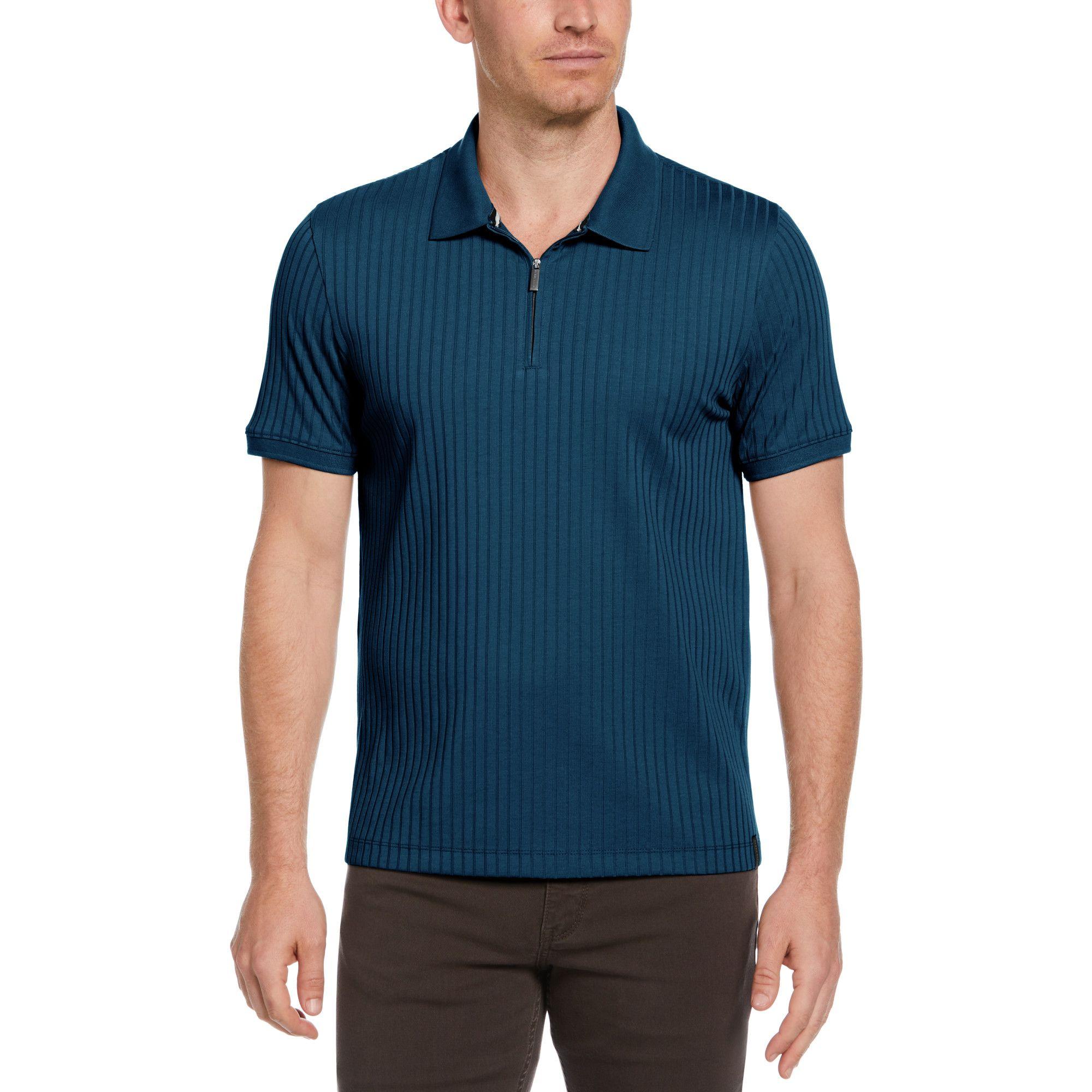 Polera Hombre Polo Manga Corta Azul Oscuro-0