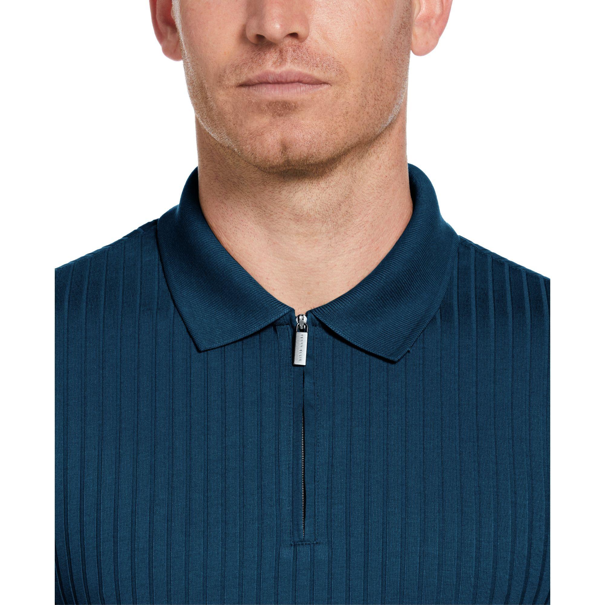 Polera Hombre Polo Manga Corta Azul Oscuro-2