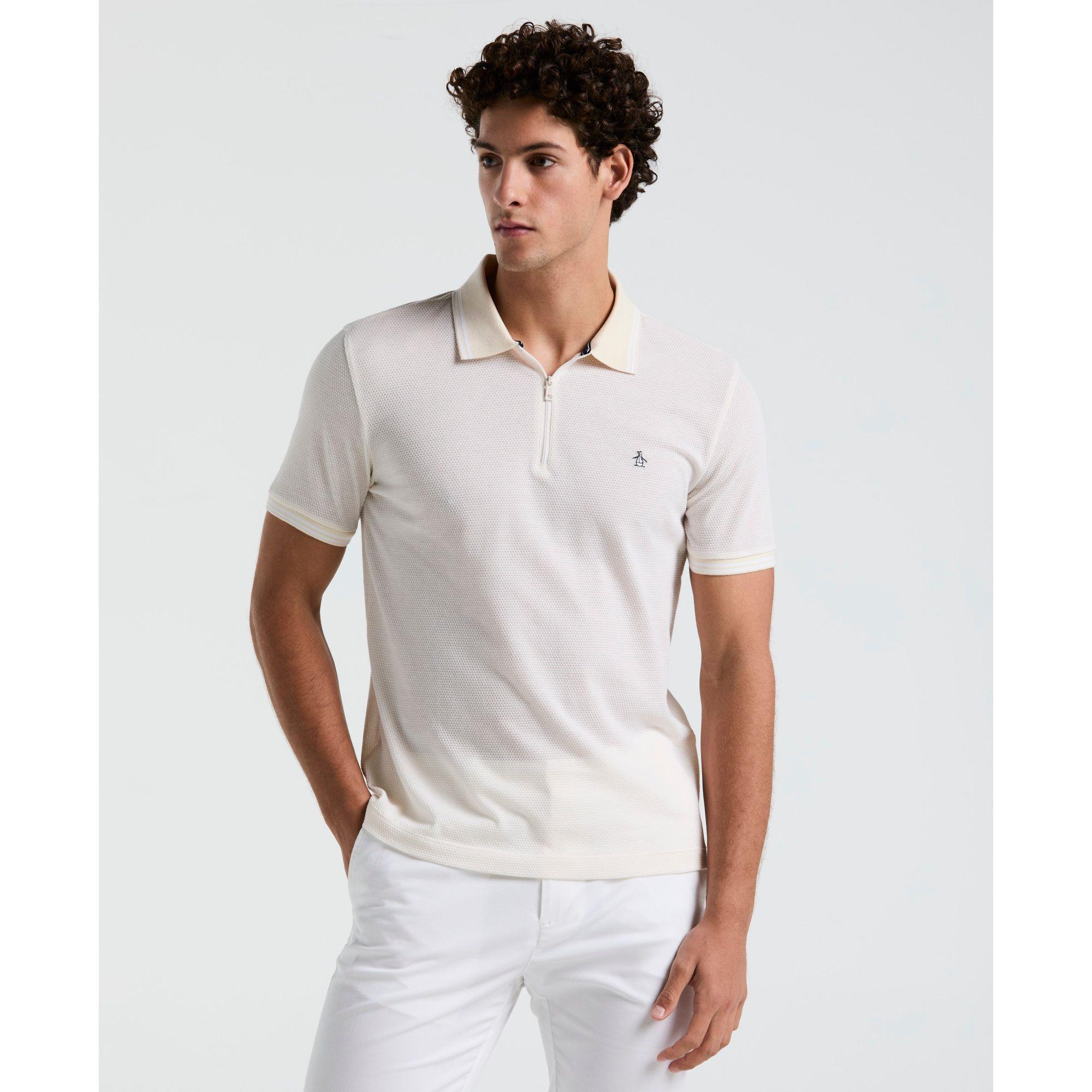 Polera Hombre Polo Manga Corta Beige OPKS2530-0